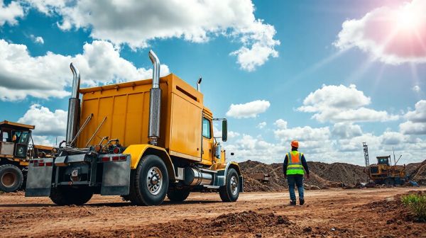Choisir un camion benne pour des chantiers efficaces