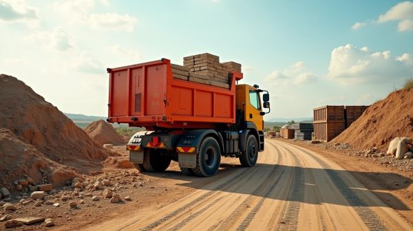 Location camion benne : simplifiez vos travaux de chantier